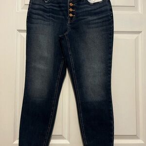 Maurices Dark Blue High Rise Women's Jeans